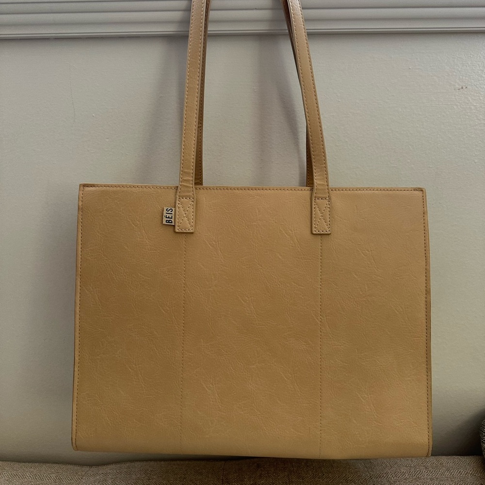 BEIS The Work Tote in Beige (Newest Version 2024!)